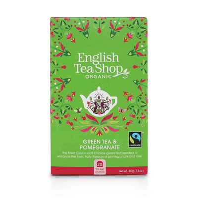 English Tea Shop Ceai verde cu rodie 20x2g