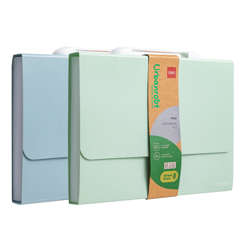 SERVIETA MATERIAL ECO DIN FIBRE DE GRAU CU MANER 13 COMPART. CUL ASORTATE DELI