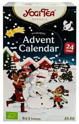 Calendar Advent, selectie de ceaiuri bio, 24 pliculete, Yogi Tea