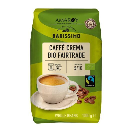 Cafea Boabe Amaroy Barissimo Caffe Crema, 1 kg