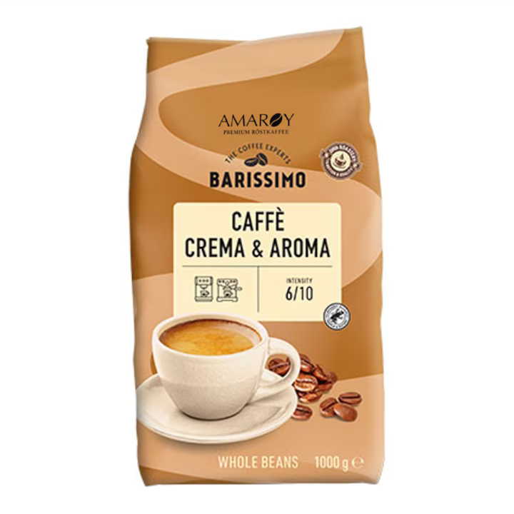 Cafea Boabe Amaroy Barissimo Caffe Crema & Aroma, 1 kg
