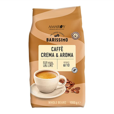 Cafea Boabe Amaroy Barissimo Caffe Crema & Aroma, 1 kg