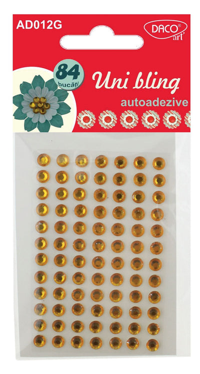 ACCESORII CRAFT - AD012 GALBEN AA UNI BLING