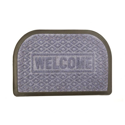Covor Intrare Semicerc Cauciuc 60X40Cm