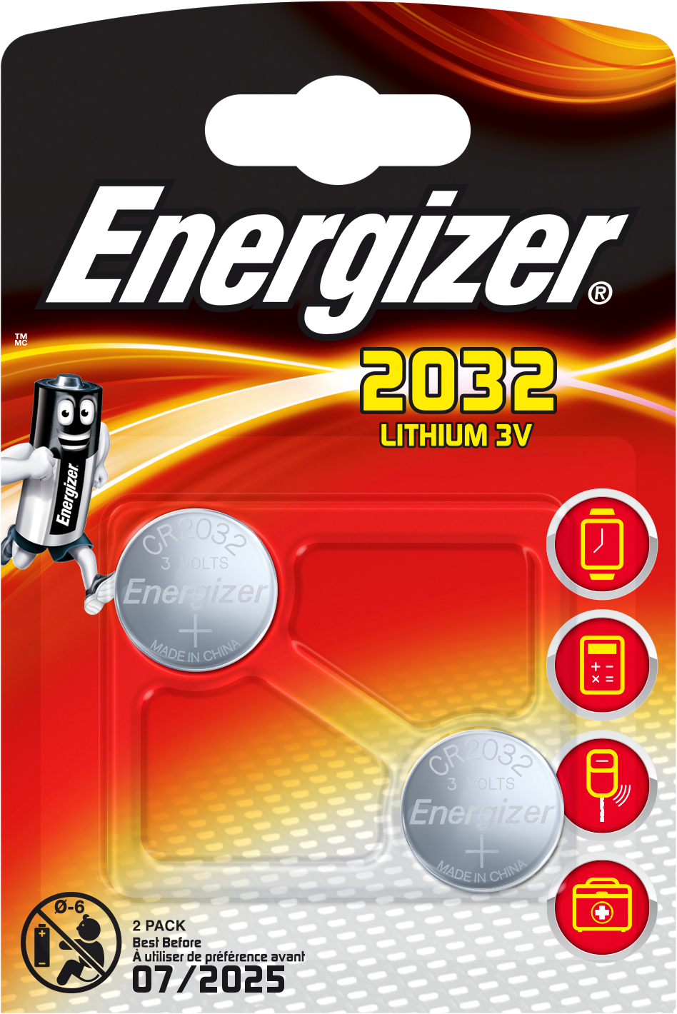 Set 2 baterii Special Energizer CR2032