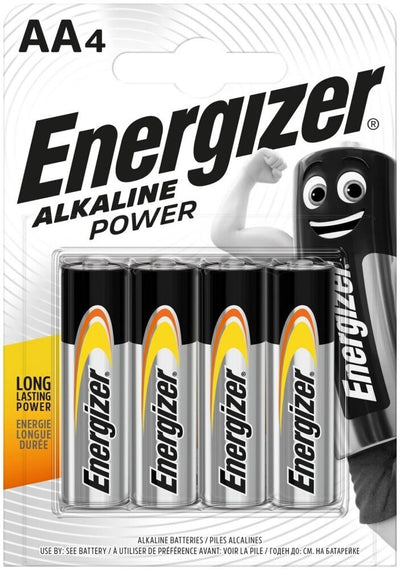Set 4 baterii Energizer Alcaline Power R6/AA