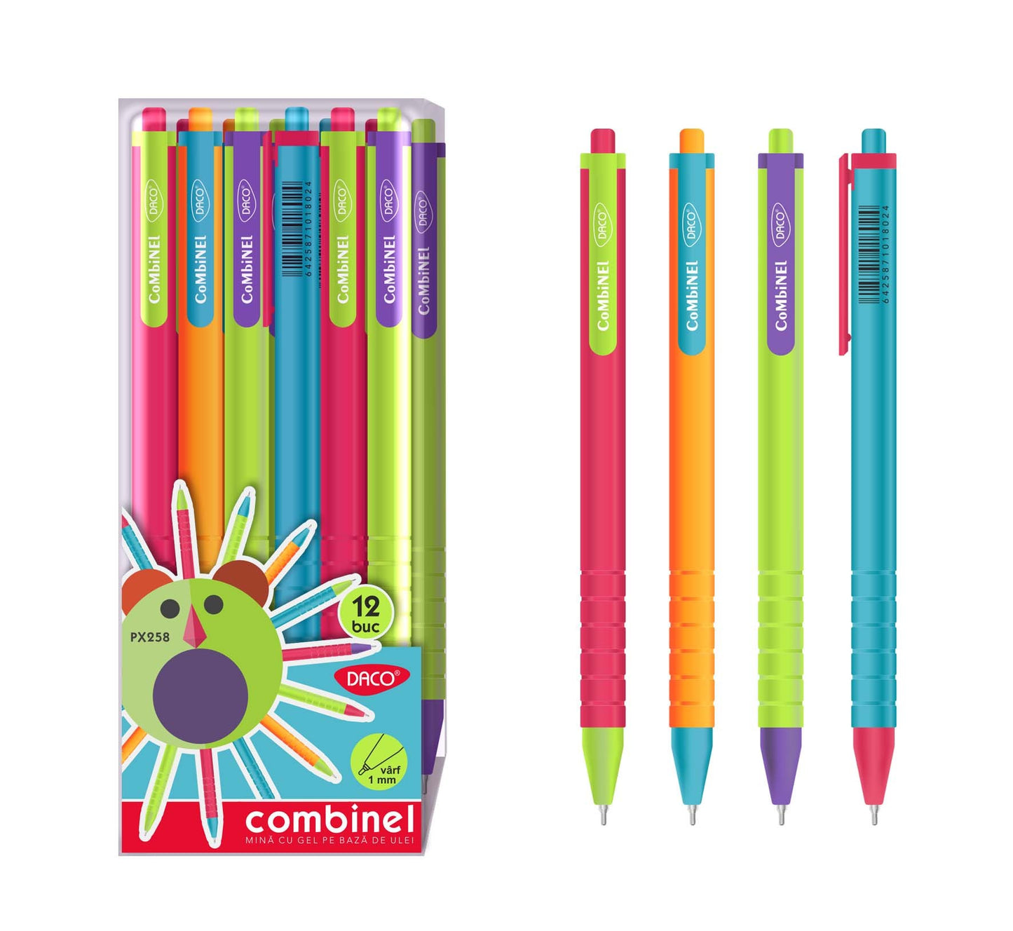 Set 12 Pixuri Daco Combinel Px258