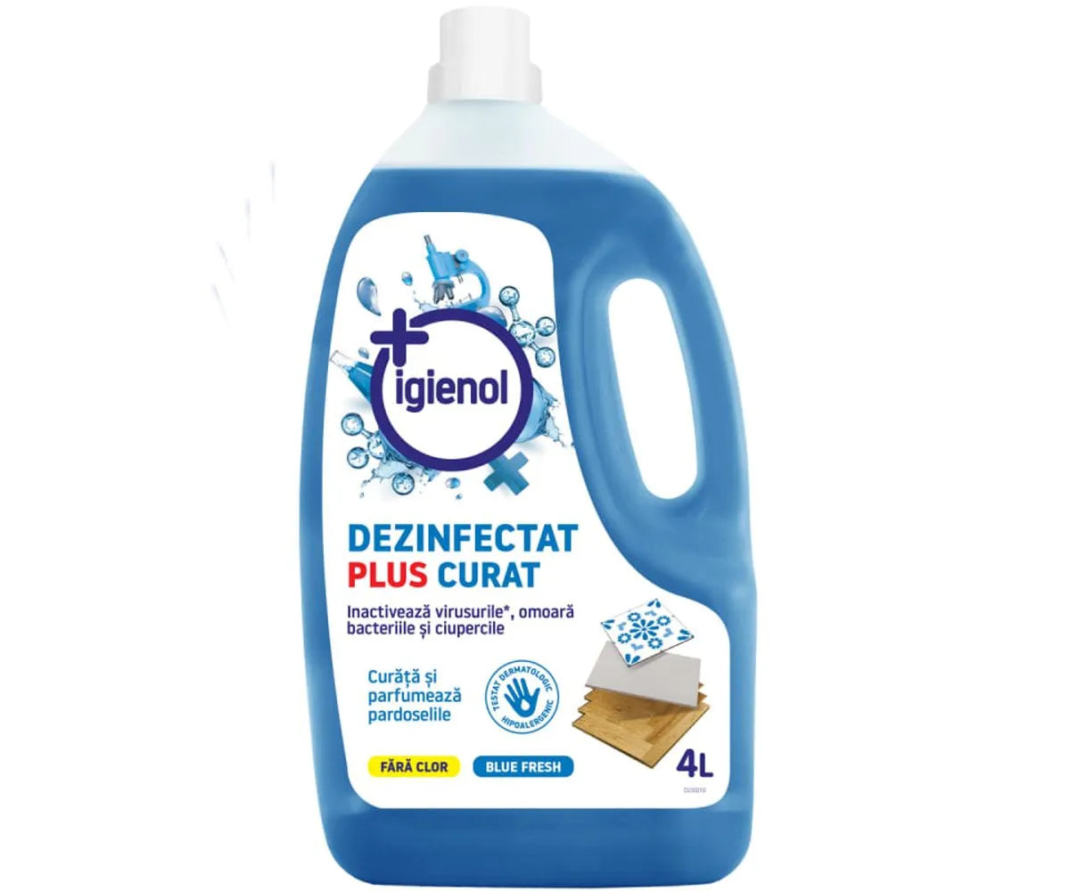 Dezinfectant Universal Fara Clor Igienol Blue Fresh 4L Rezerva