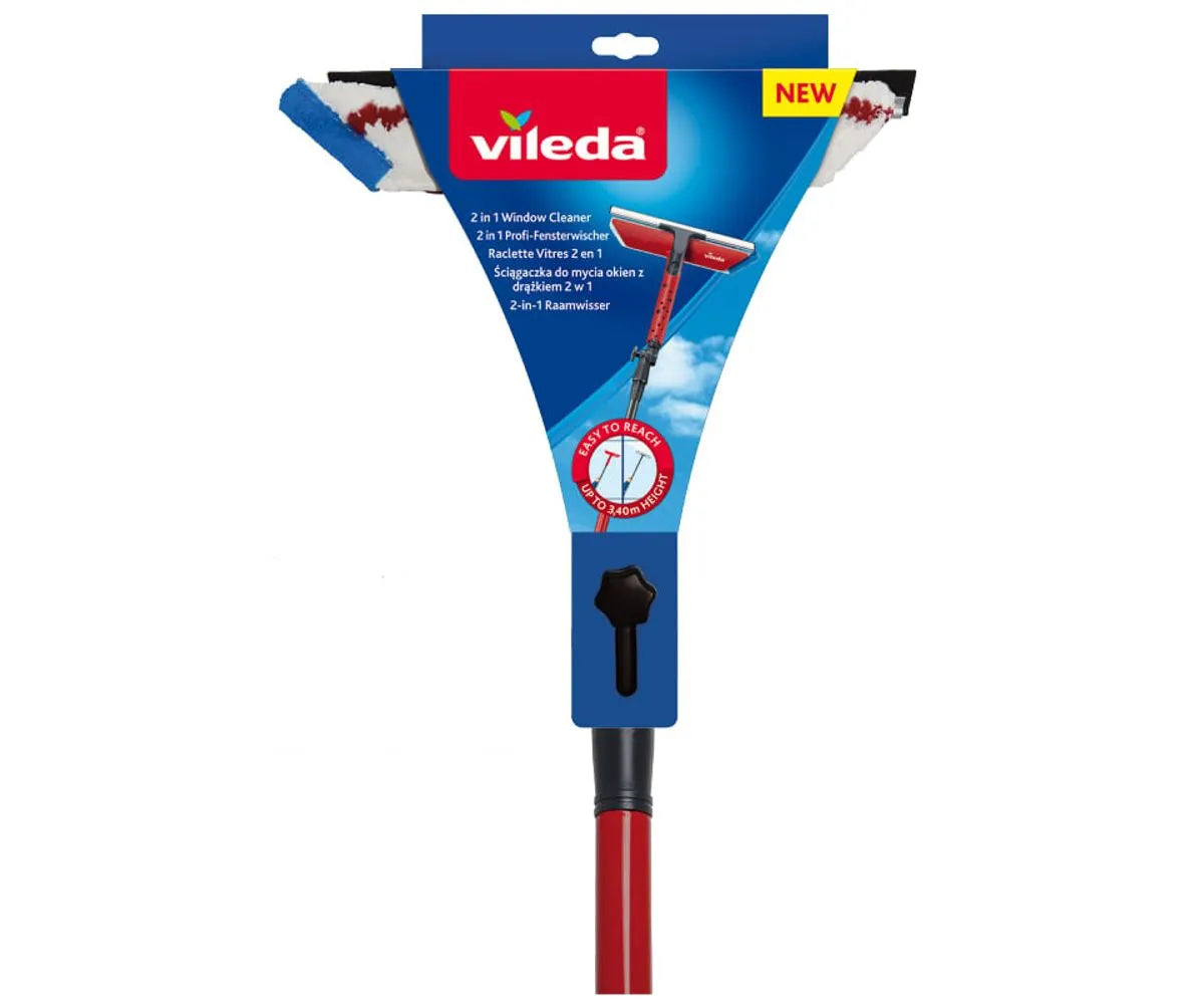 Sistem De Curatat Geamuri Cu Maner Vileda