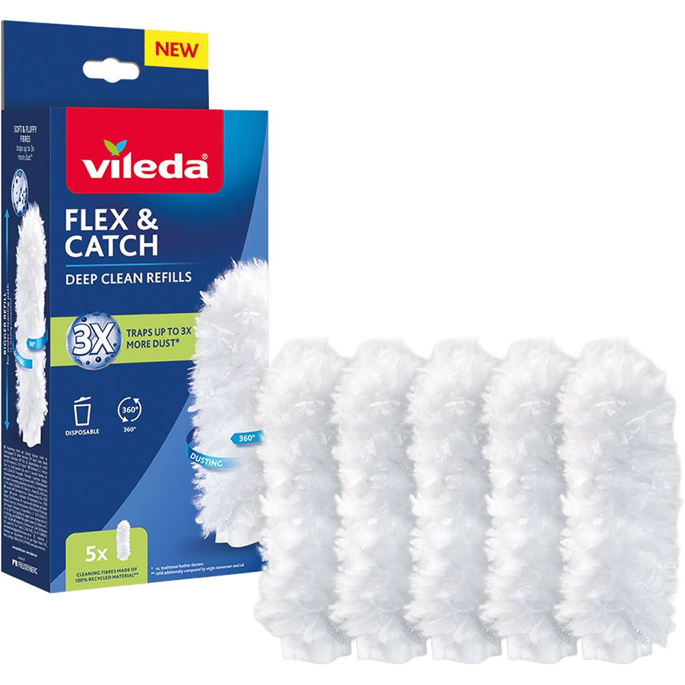 Rezerve pentru pamatuf VILEDA Flex & Catch, 5 bucati