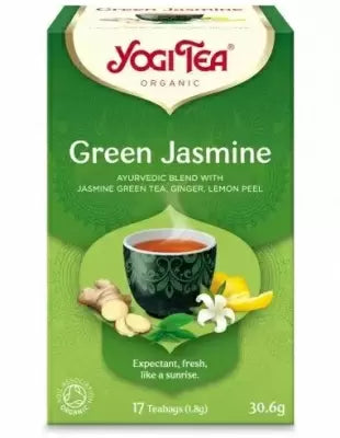Ceai bio Verde cu iasomie, 17 pliculete 30.6g, Yogi Tea