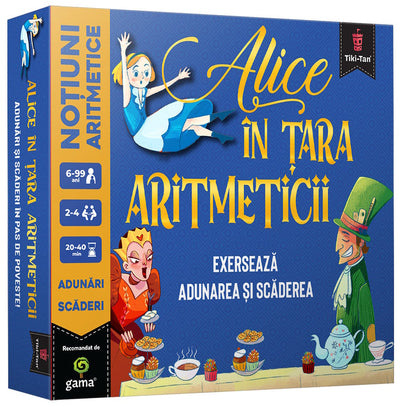 Alice in Tara Aritmeticii (joc educativ interactiv)