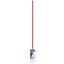 Mop Bumbac Vileda Clasic cu Mâner Metalic 130 cm, Absorbție Ridicată, Ideal pentru Parchet