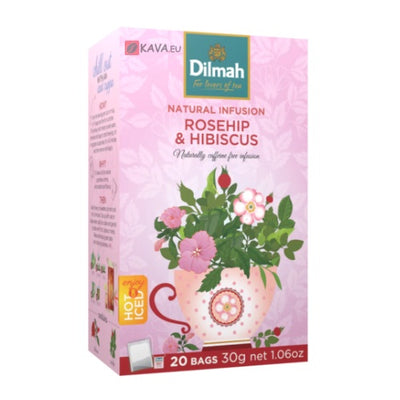 Ceai Dilmah Hibiscus de macese 20x1,5g