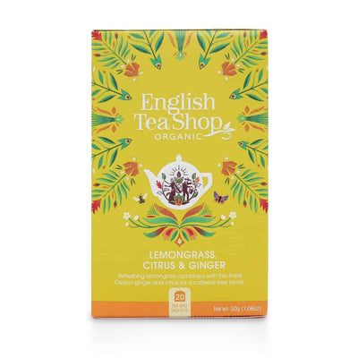 English Tea Shop Lemongrass, Ghimbir și Citrice 20x2g