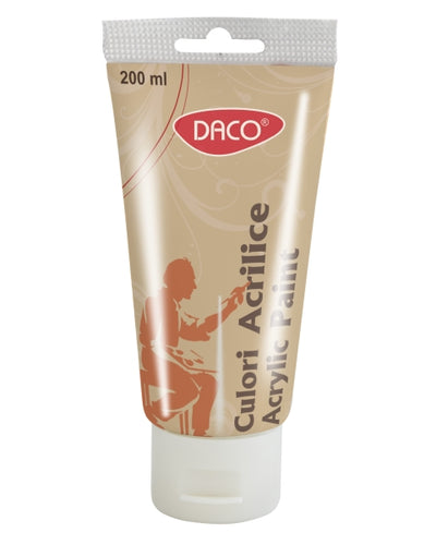 CULORI ACRIL 200ML DACO PORTOCALIU FLUORESCENT CU3200PFL