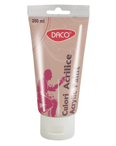 CULORI ACRIL 200ML DACO ROZ FLUORESCENT CU3200RZFL
