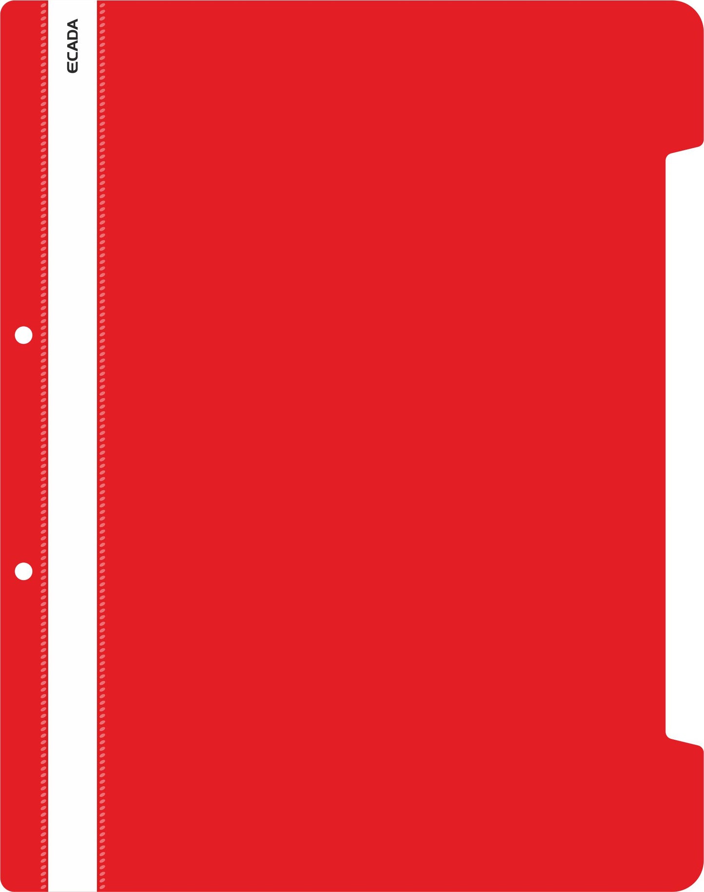 DOSAR PLASTIC CU SINA ECADA ROSU 51001R