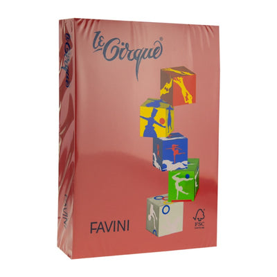 HARTIE COLORATA 80G/MP A4 209 ROSU FAVINI A71C504
