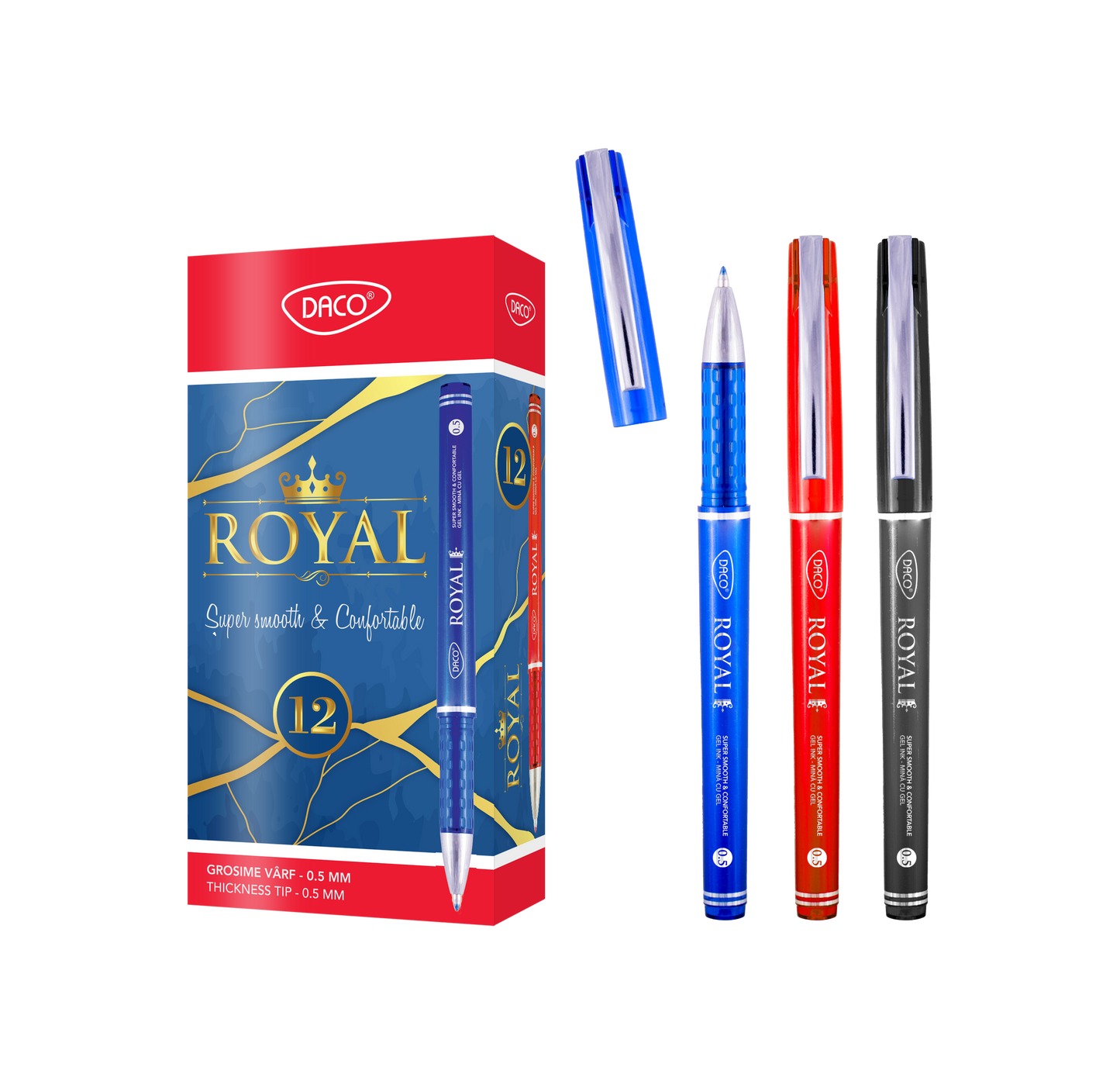 PIX DACO GEL ROYAL ALBASTRU PX266A