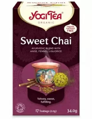 Ceai bio Dulce, 17 pliculete 34g, Yogi Tea