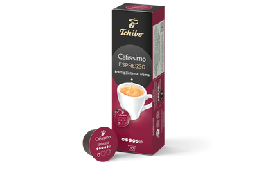 Cutie 10 capsule cafea Tchibo Cafissimo Espresso Intense Aroma