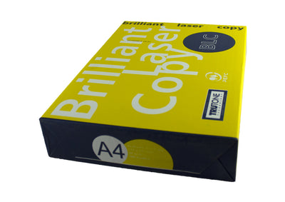 Hartie copiator A4, 80g/mp.  500 coli/top, BRILLIANT LaserCopy