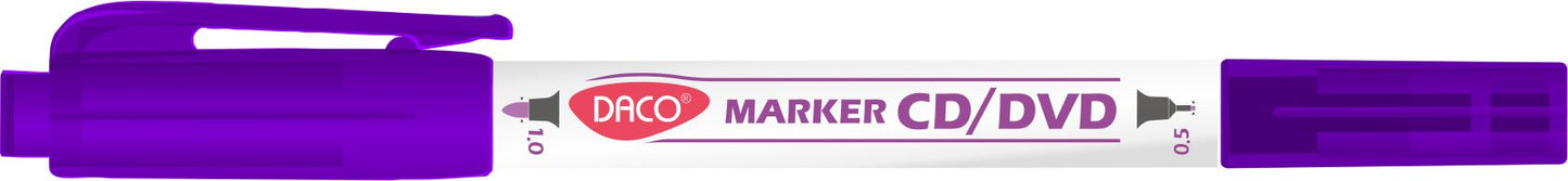MARKER CD/DVD DOUA CAPETE DACO MOV MK301