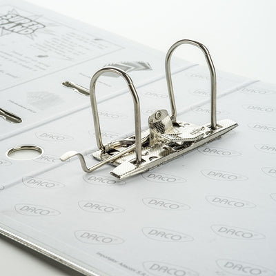 Biblioraft plastifiat 75 mm Roz DACO
