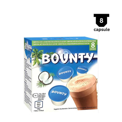 Bounty Ciocolata Calda, Compatibil Nescafe Dolce Gusto 8 Capsule