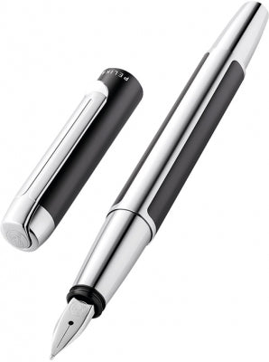 Stilou Pura P40, Penita M/F, Corp Din Aluminiu, In Cutie, Pelikan