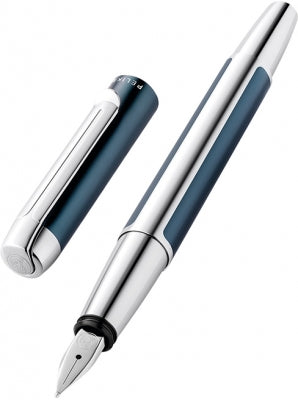 Stilou Pura P40, Penita M/F, Corp Din Aluminiu, In Cutie, Pelikan