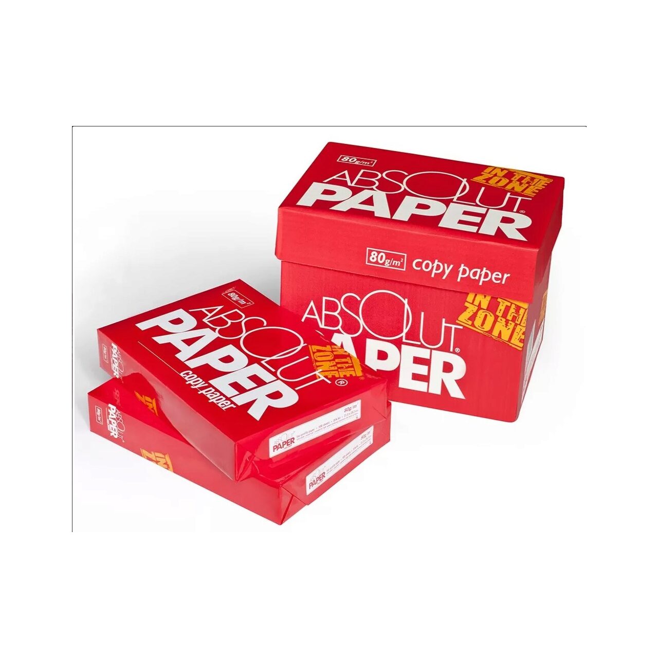 Hartie copiator A4, 80g/mp, 500 coli/top, ABSOLUT Paper