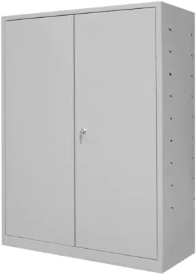 Fiset metalic A187, gri deschis, 2 polite, 900 x 400 x1200 mm