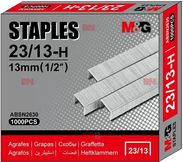 Capse Heavy Duty 23/13, 1000 Bucati/Cutie M&G