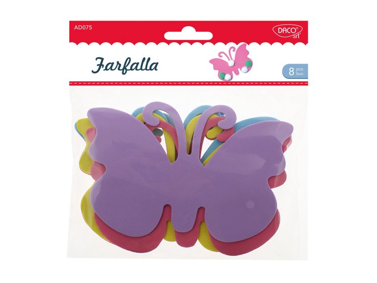 ACCESORII CRAFT - AD075 FARFALLA SPUMA DACO