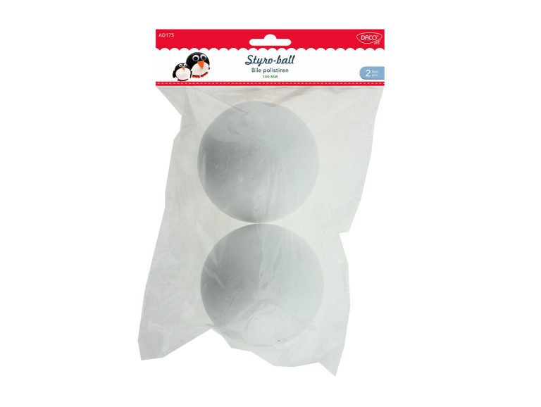 ACCESORII CRAFT - AD175 BILE POLISTIREN SET2 100MM
