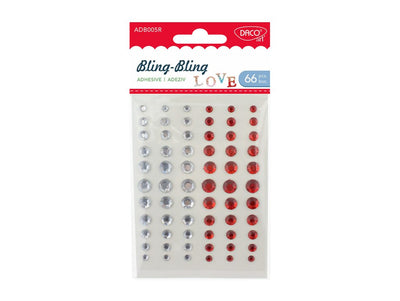 ACCESORII CRAFT - AD005R ROSU AA BLING BLING