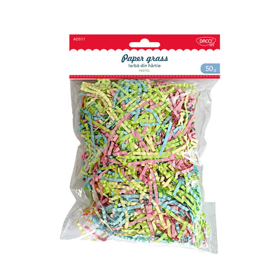 ACCESORII CRAFT - AD511 IARBA DIN HARTIE PASTEL DACO
