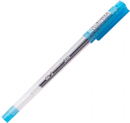Pix stick economic cu gel, albastru deschis, 0.5mm, M&G