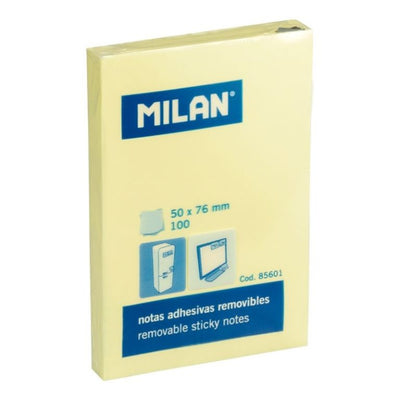 BLOC NOTES ADEZIV 50X76 GALBEN PAL 85601