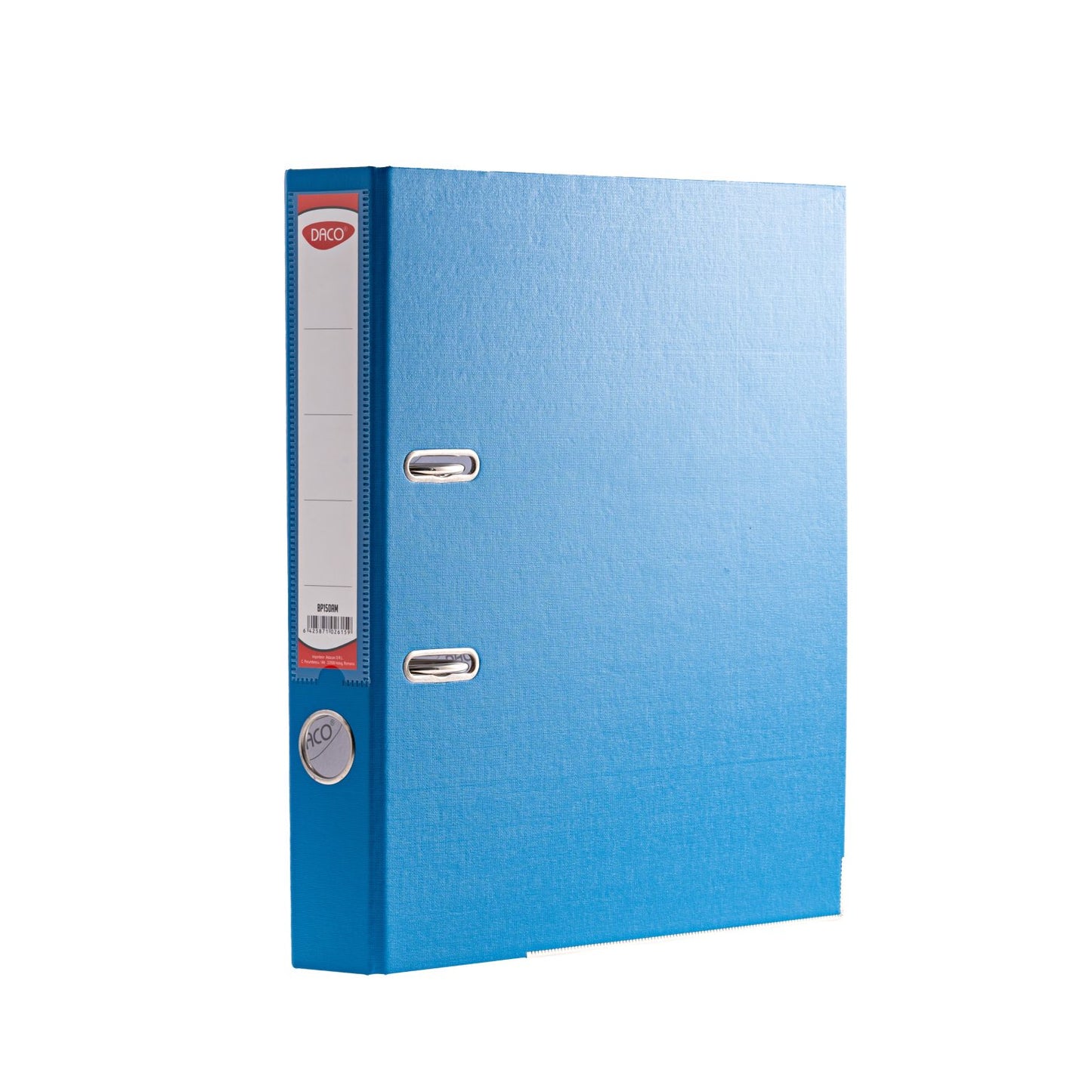 Biblioraft plastifiat 50 mm Albastru mediu DACO