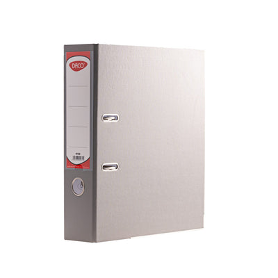 Biblioraft plastifiat 75 mm Gri DACO