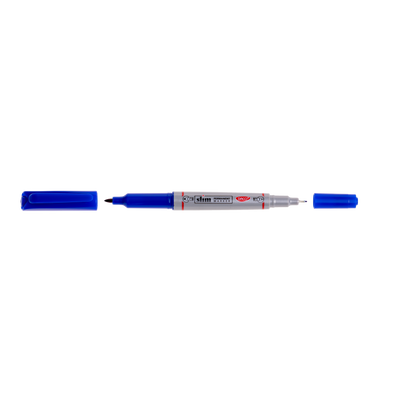 MARKER PERMANENT SLIM DACO ALBASTRU MK131A
