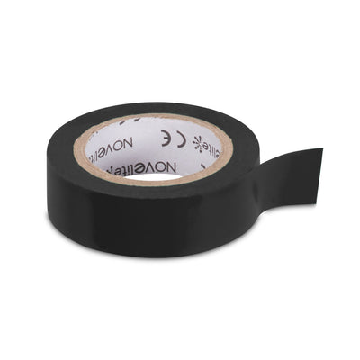 Banda izolatoare ignifuga din PVC 10 m, neagra