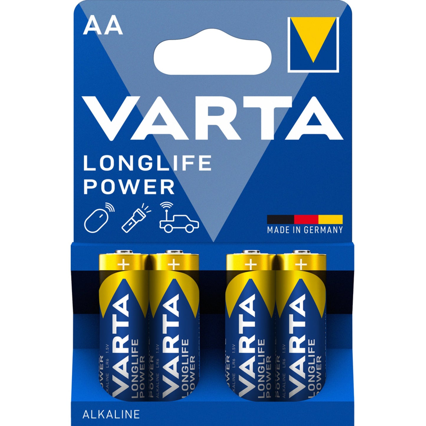 Baterie alcalina High Energy LR6 (AA), pachet 4 buc