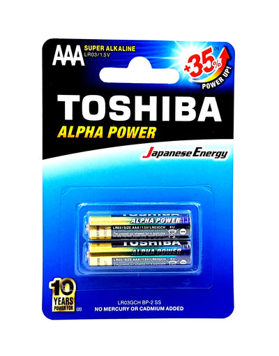 Baterii alcaline Alpha Power R3/AAA, 2 buc/blister