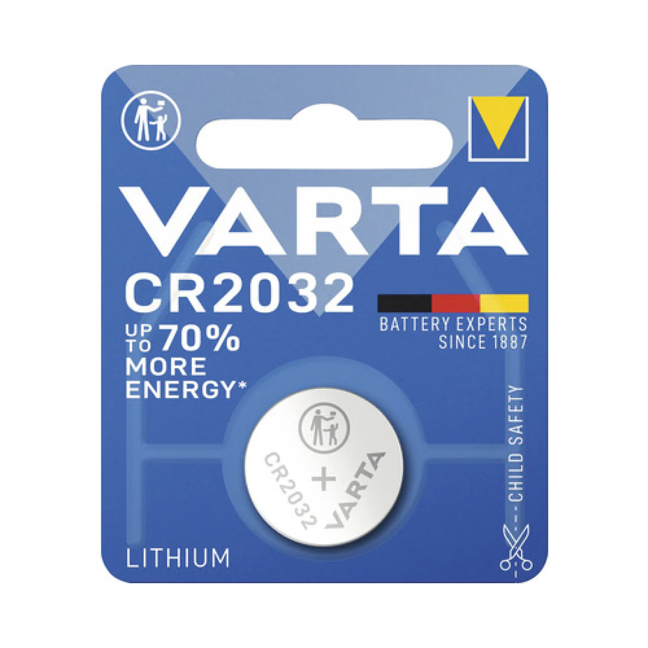 Baterie litiu Varta CR2032 3V 230mAh