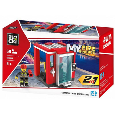 Blocki My Fire Brigade, Turn control, Pompieri, 59 piese