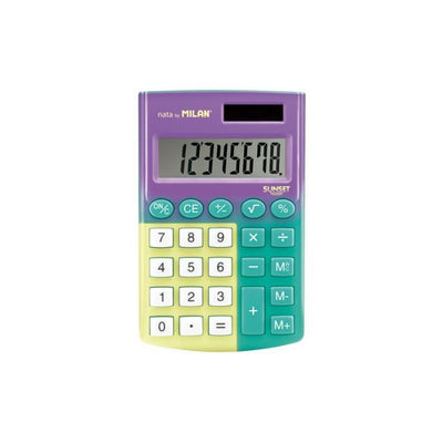 CALCULATOR 8 DG MILAN SUNSET GALBEN